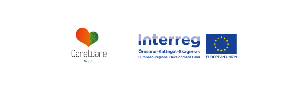 Careware Nordic och EU Interreg logotyper