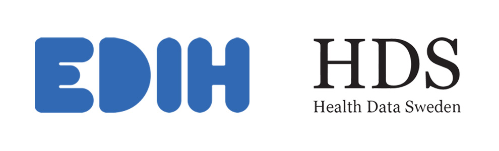 EDIH-logotyp. Illustration.